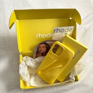 Limited Edition Rhode lip case with limited edition temporary rhode tattoos